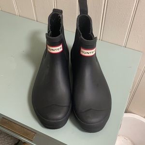 Hunter rubber rain boots